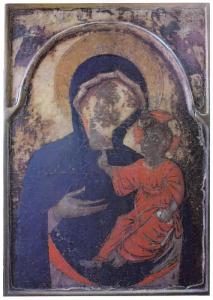 Arte: Arezzo, scoperto dipinto Madonna con bambino del 1200